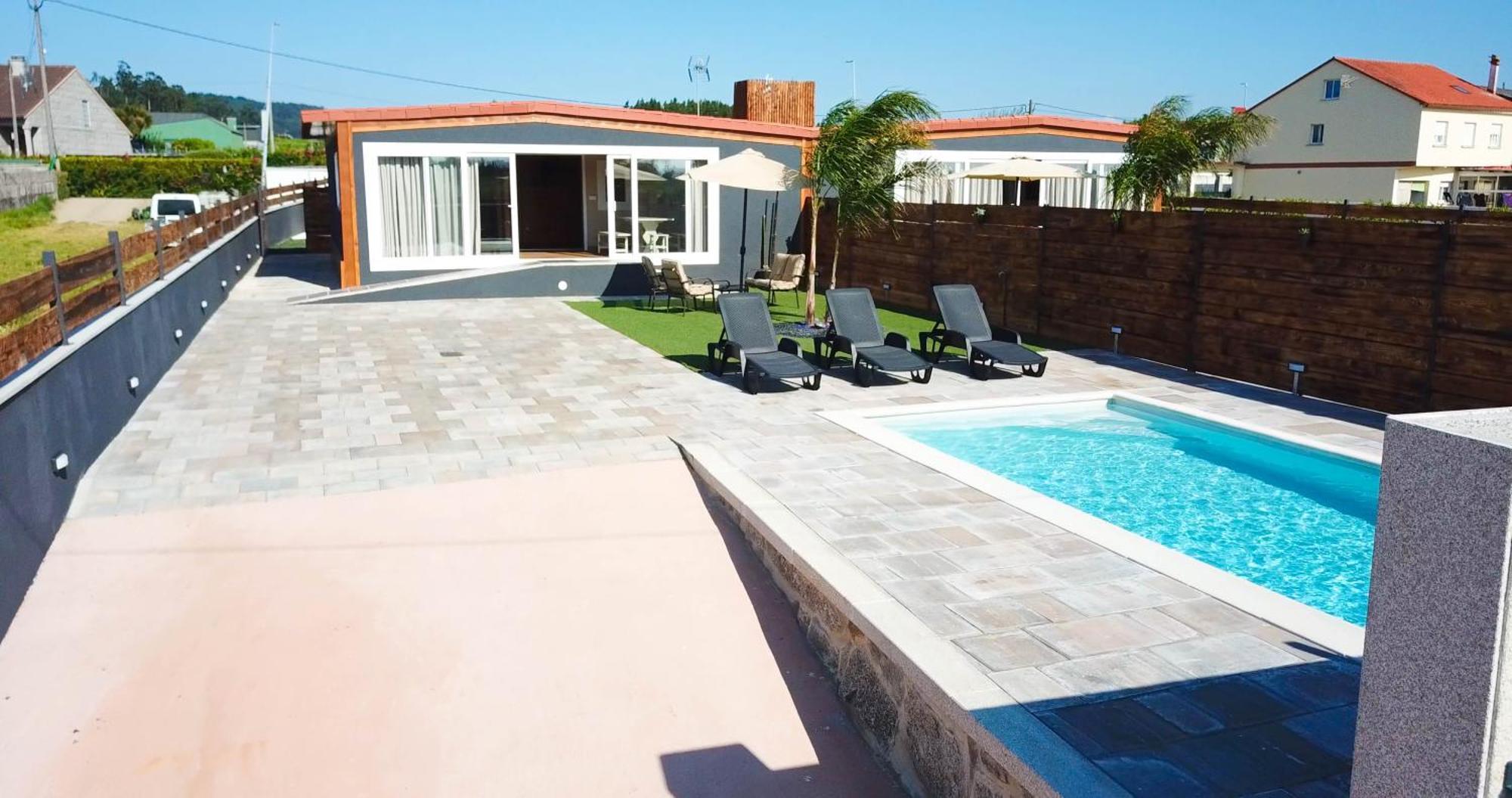 Villas Turisticas Del Noroeste Villanueva De Arosa Exteriör bild